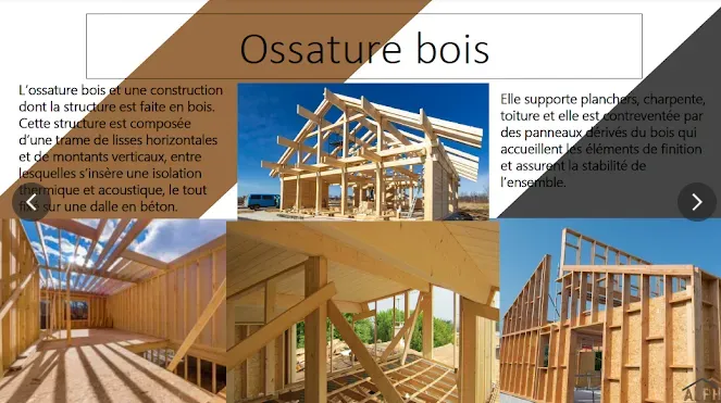 Ossature bois